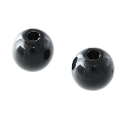 ファイニエ　ビーズ　6mm　黒　丸　1000個　ブラック　単色　手芸　アクセサリー　ハンドメイド　BD2894 3枚目の画像