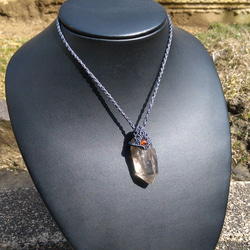 ミーコ❣️ラスト1超巨大エメラルドクォーツスクエア型ペンダント