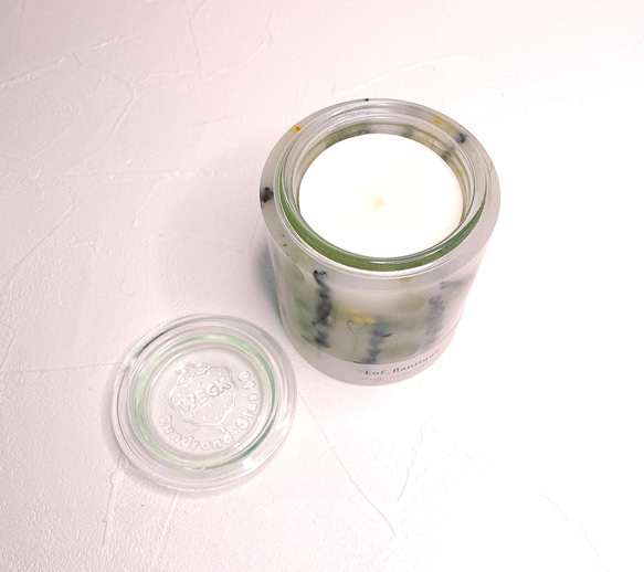 Botanical flower candle LEDティーライトキャンドル付き 全品送料無料 4枚目の画像