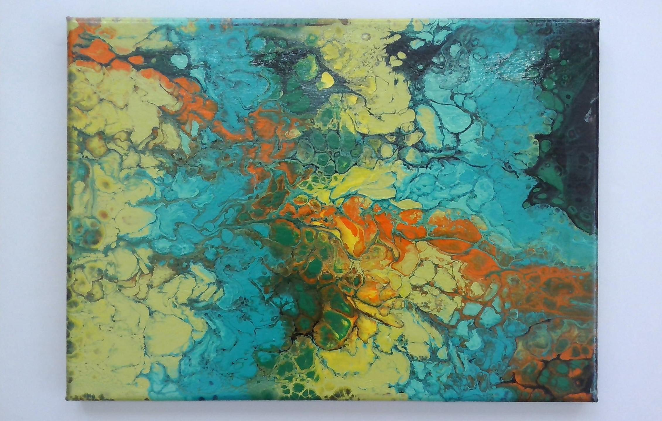 大橋昭子/絵/絵画/アクリル画/手書き/原画
