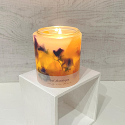 Botanical flower candle(ローズ&スイートピー) LEDティーライトキャンドル付き 全品送料無料 6枚目の画像
