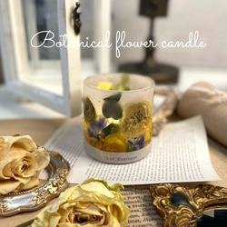 Botanical flower candle(ローズ) LEDティーライトキャンドル付き 全品送料無料 1枚目の画像