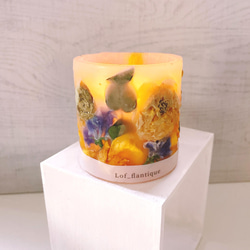 Botanical flower candle(ローズ) LEDティーライトキャンドル付き 全品送料無料 5枚目の画像