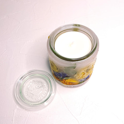 Botanical flower candle(ローズ) LEDティーライトキャンドル付き 全品送料無料 4枚目の画像