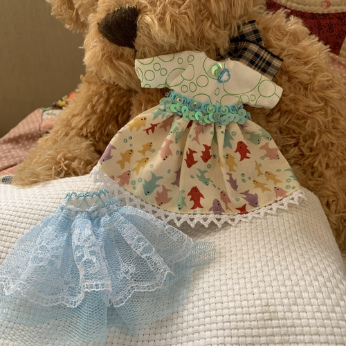 リカちゃん ブライス アウトフィット ～おさかなワンピース～