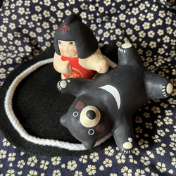 金太郎と熊の相撲 5枚目の画像