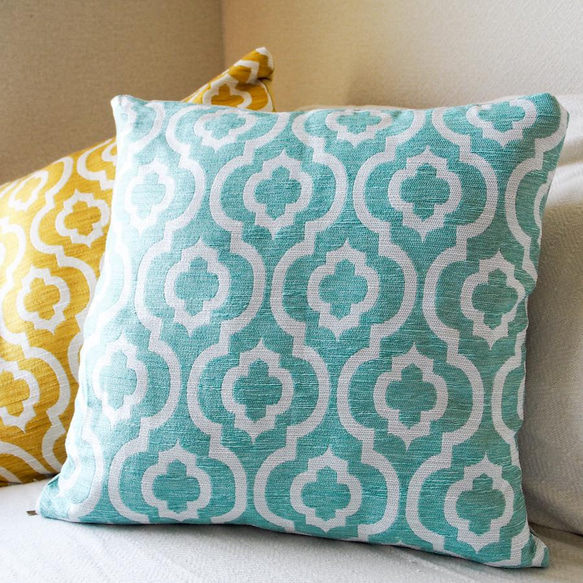 トルコ製　クッション　カバー トルコ製 クッションカバー moon and star dark blue 月と星 ダーク