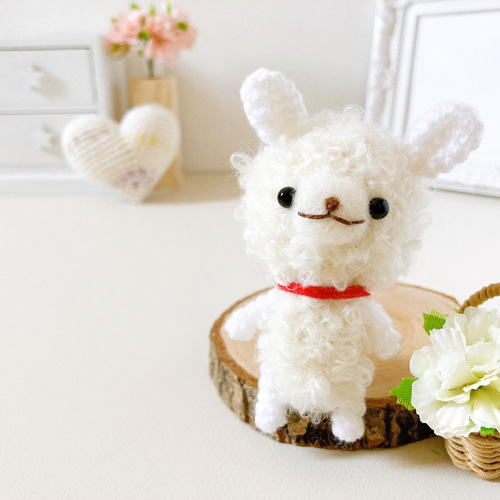 ちびもか様　あみぐるみのオーダーありがとうございました！⸜(*ˊᵕˋ*)⸝‬ あみぐるみ作家 みさきち | 稲荷神社のお狐様、2匹目ができまし