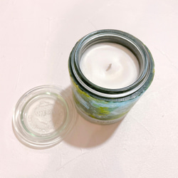 Painting  candle(グリーン) 全品送料無料 3枚目の画像