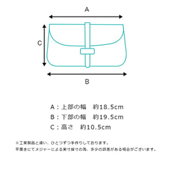 真皮長皮夾皮帶式牛皮最小皮夾（海軍藍）。 第11張的照片