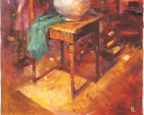 絵画（油絵）美術品 油彩 静物画 職人手作り 貴重美術 絵画 ww