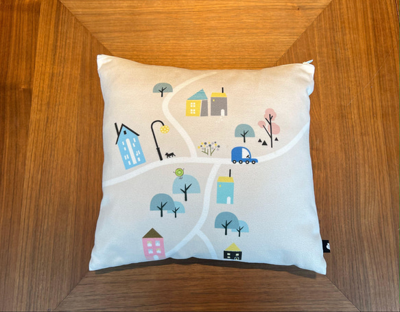 Original Design Cushion - Nordic City by Seed Cone 5枚目の画像