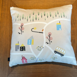 Original Design Cushion - Nordic City by Seed Cone 6枚目の画像