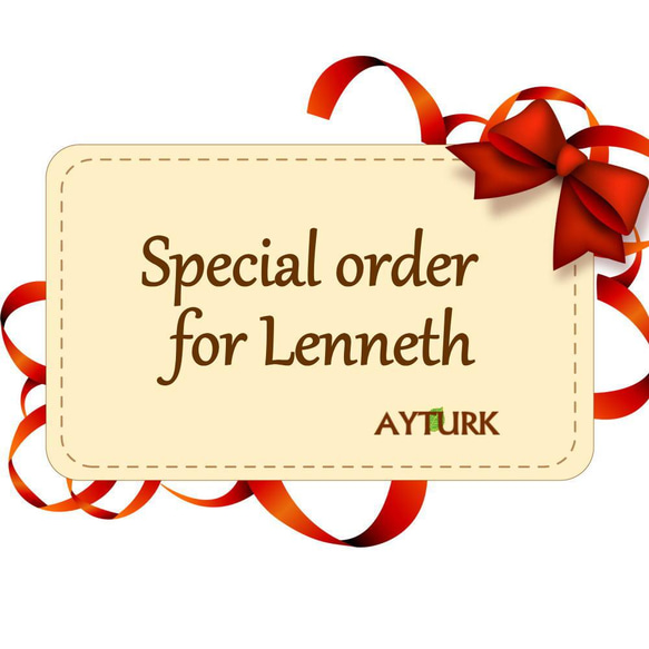 【Special order for Lenneth】 1枚目の画像