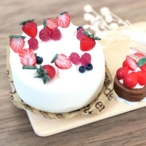 ミニチュアスイーツ いちごずくしセット その他置物 little pear 通販