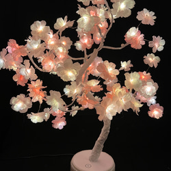 桜 サクラ 夜桜 ライト 間接照明 テーブルランプ フラワーライト 照明