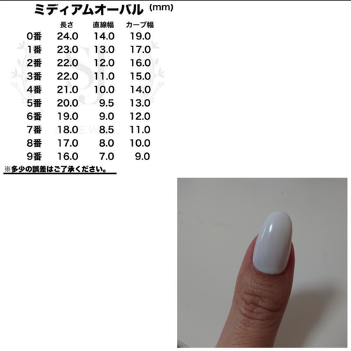 ネイルチップオーダー　◯様 a6358af85e982a9027d30df2bfe03b