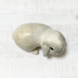 陶うさぎ人形-3 6枚目の画像