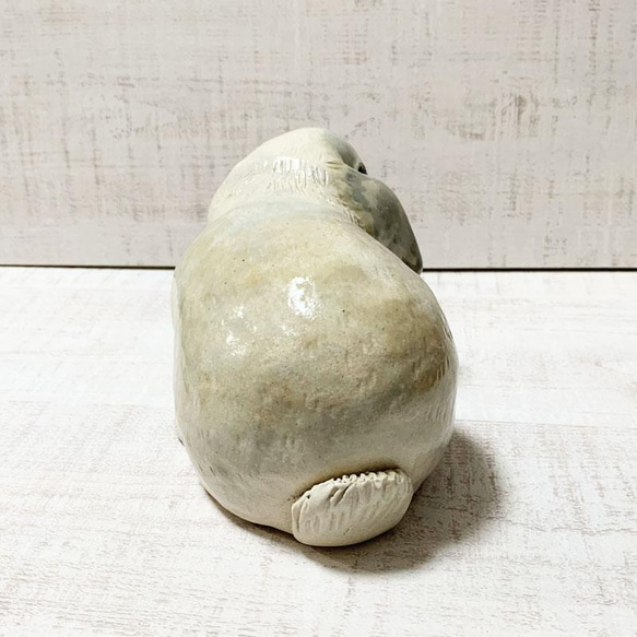 陶うさぎ人形-3 5枚目の画像