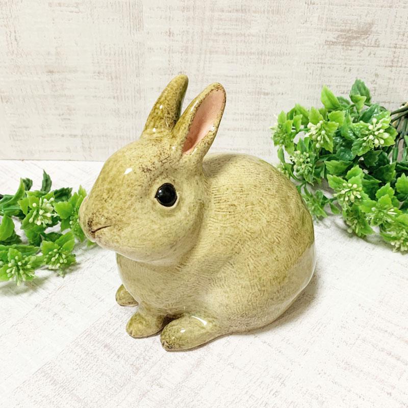 陶うさぎ人形-4