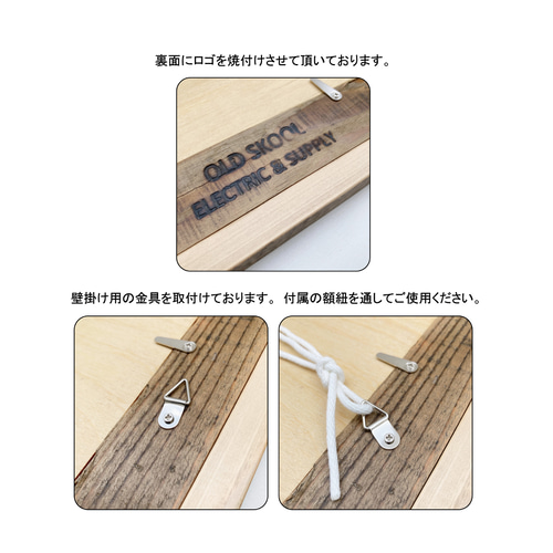 レコードウッドフレーム 古材インテリア ヴィンテージ 壁掛け