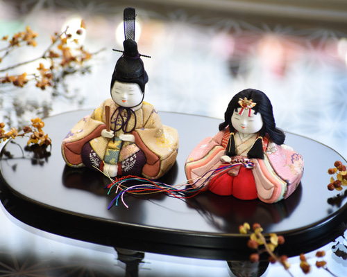 ❀木目込み雛人形❀大きいお雛様❀木目込人形 木目込 親王飾り ほのかシリーズ 4HR-M56-Z | 木目込飾り | 【公式