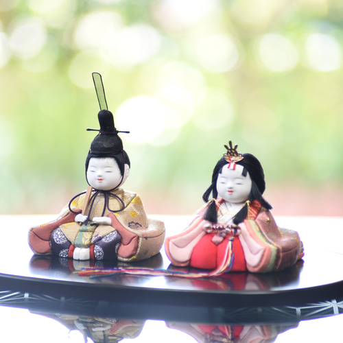 雛飾り　木目込み人形 雛人形 木目込み人形 【令華雛】 ひな人形・雛飾り 有松人形工房