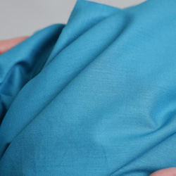 ⁂ラスト１●最終ＳＡＬＥ『小ぶり角襟 胸元切替ロング シャツ』ゆったり前開き 羽織 ブルーA50B 8枚目の画像