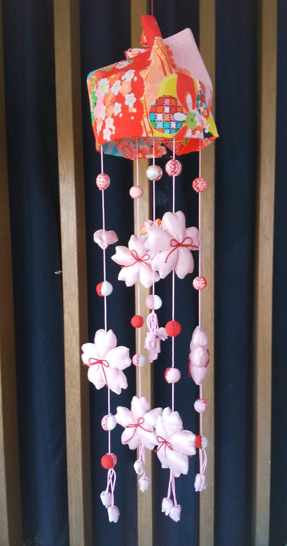 桜の吊るし飾り モビール マコマコ 通販 13574383｜Creema(クリーマ