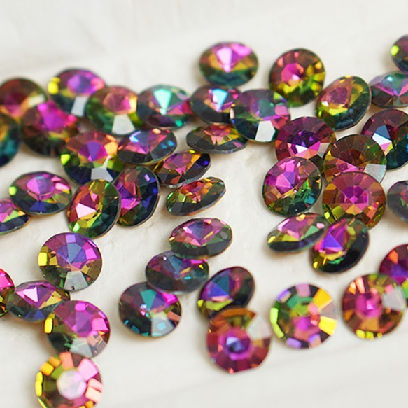 ヴィンテージ スワロフスキー art.23 AZALEA 11mm 6個 バラ売り