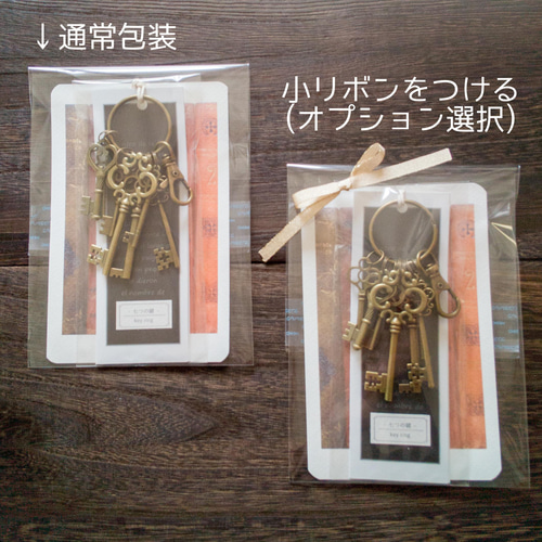 七つの鍵／鍵束モチーフのキーホルダー キーホルダー Pulgarcita