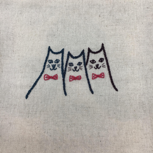 トートバッグ 3匹の猫 トートバッグ アトリエ橙 通販 13574933