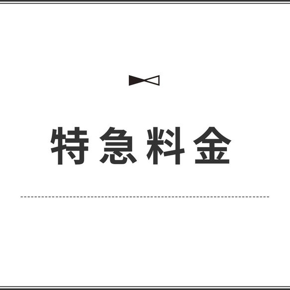 【特急料金】 1枚目の画像