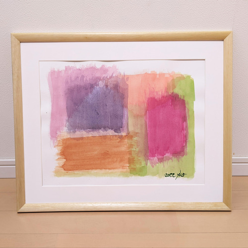 水彩画 煩わしい 原画 行進 水彩画 煩わしい 原画 行進
