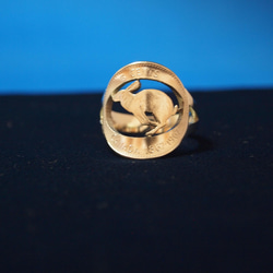 コインカットリング ドイツ第3帝国2マルク銀貨 指輪・リング（メンズ