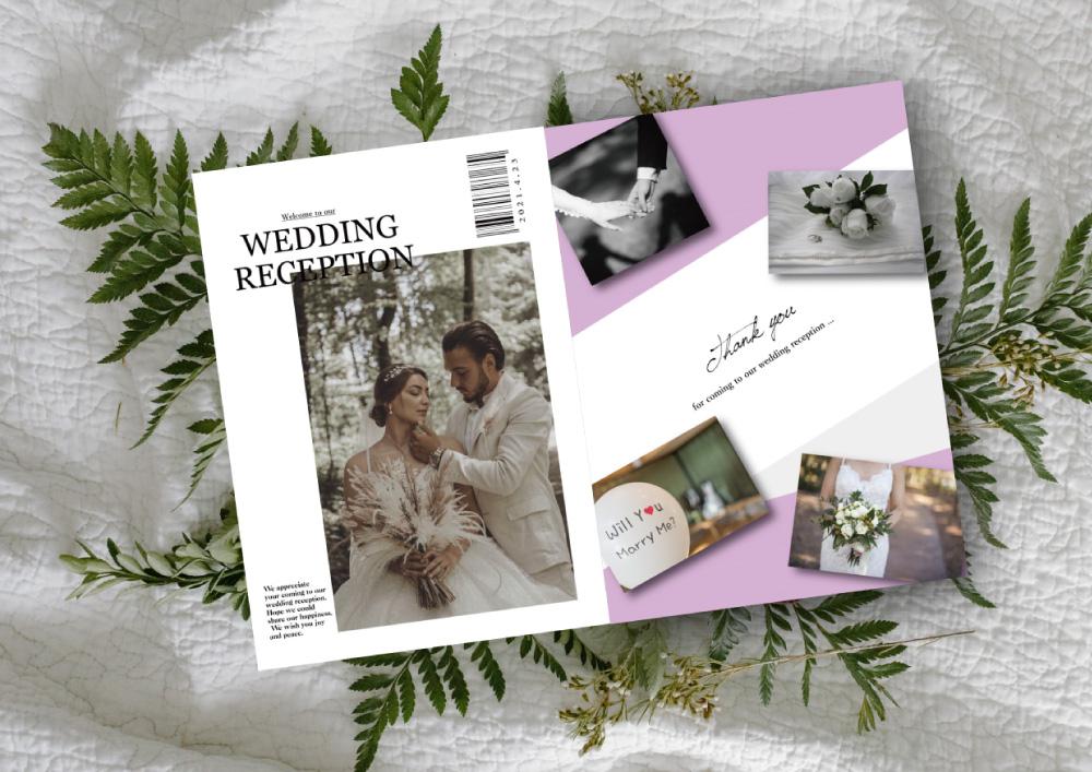 1冊￥300/8P~12Pプロフィールブック