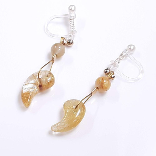 ルチルのイヤリングたん！できました！すごい！ 44979bf564905a3da008148efcc905