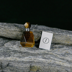 アロマオイルボトルペンダント 天然石 ハンドメイド 癒し 心身調和 ヒーリング リラックス022233 3枚目の画像
