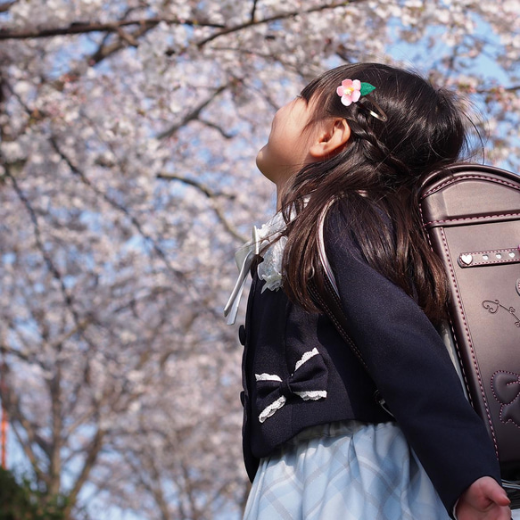 「春の福袋」桜のポニーフックとパッチン留めセット！親子リンクコーデに♪ 14枚目の画像