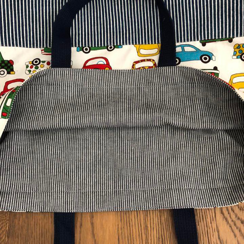 ハンドメイドお手玉ショルダーバッグデニム