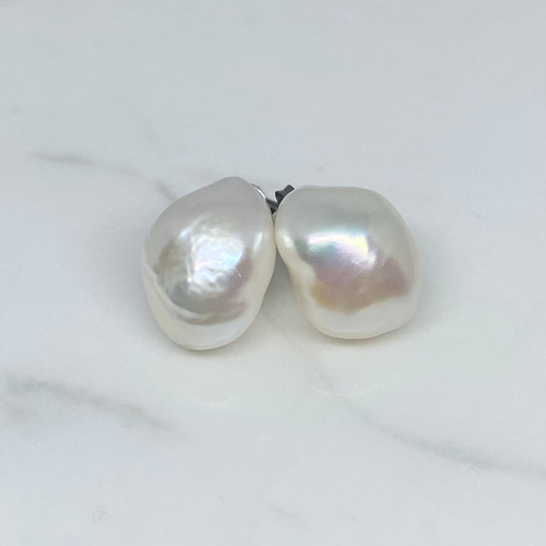 大きめパール新入荷✨ 選べるパールサイズ10〜18mmバロック淡水パール