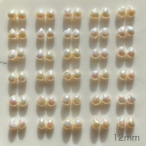 大きめパール新入荷✨ 選べるパールサイズ10〜18mmバロック淡水パール