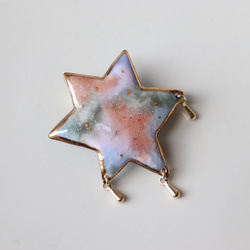 Star brooch #2 七宝焼き 2枚目の画像