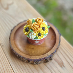 flowers box 2025 A / 6cup set box /カップケーキ/花【母の日2025】 7枚目の画像