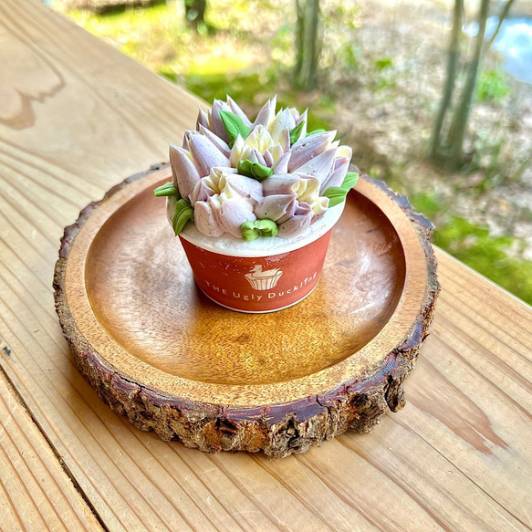 flowers box 2025 A / 6cup set box /カップケーキ/花【母の日2025】 6枚目の画像