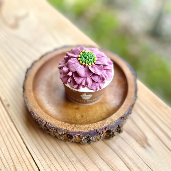 flowers box 2025 A / 6cup set box /カップケーキ/花【母の日2025】 2枚目の画像