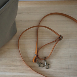 Ｌサイズ 人気 2way浜松帆布サコッシュ ターコイズグリーン 14枚目の画像