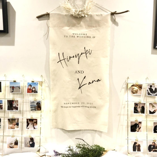 ウェディングタペストリー wedding tapestry その他オーダーメイド