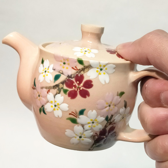櫻花紋茶壺 第10張的照片