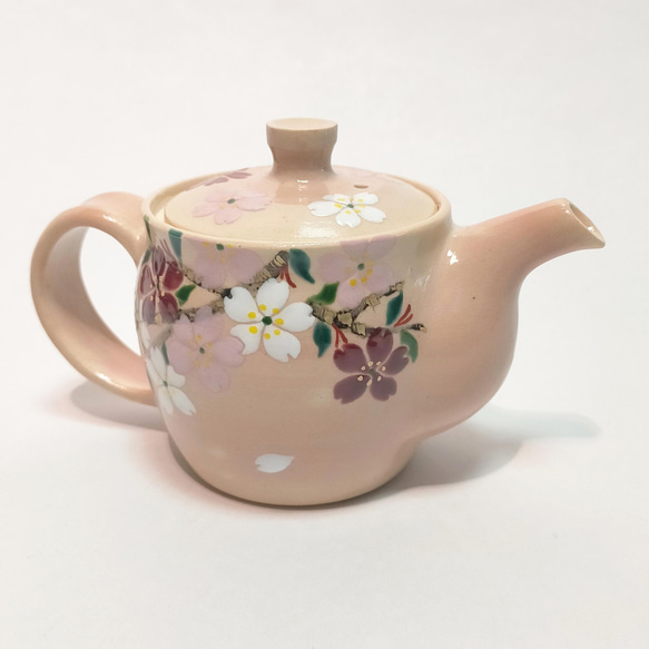 櫻花紋茶壺 第2張的照片